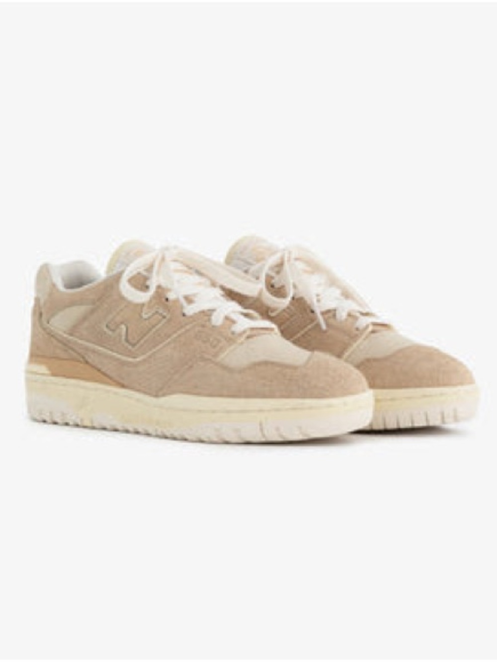 Aime Leon Dore x New Balance Beige Suede Low-Top Sneakers